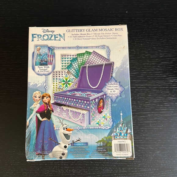 Frozen Glitter Glam Mosaic Box NWOT - Picture 2 of 4